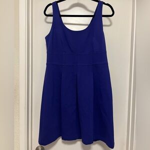 Ann Taylor LOFT tank top pleated dress - size 10